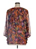 Cathy Daniels 100% Polyester Orange 3/4 Sleeve Blouse Size 1X - photo 2