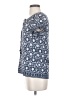 Max Studio 100% Rayon Blue Short Sleeve Blouse Size S - photo 5