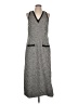 Shein Chevron-herringbone Gray Casual Dress Size L - photo 1