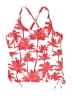 Unbranded Print Red Swimsuit Top Size XL - photo 1