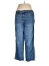 Express Stripes Blue Jeans Size 14 - photo 1