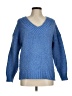 Pink Republic 100% Polyester Blue Pullover Sweater Size M - photo 1