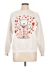 Unbranded Hearts White Sweatshirt Size 10 (estimated) - photo 1