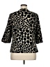Maggie Barnes Polka Dots Gold Blazer Size 0X - photo 2