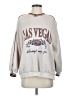 Shein 100% Polyester Graphic Silver Sweatshirt Size 4 - photo 1