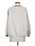 Shein 100% Polyester Graphic Silver Sweatshirt Size 4 - photo 2