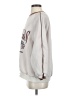 Shein 100% Polyester Graphic Silver Sweatshirt Size 4 - photo 5