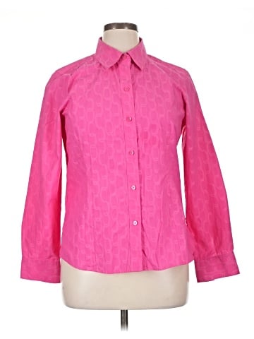 Foxcroft Long Sleeve Button-Down Shirt (view 1)