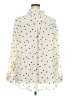 On 34th 100% Recycled Polyester Polka Dots Ivory Long Sleeve Blouse Size 3X - photo 2