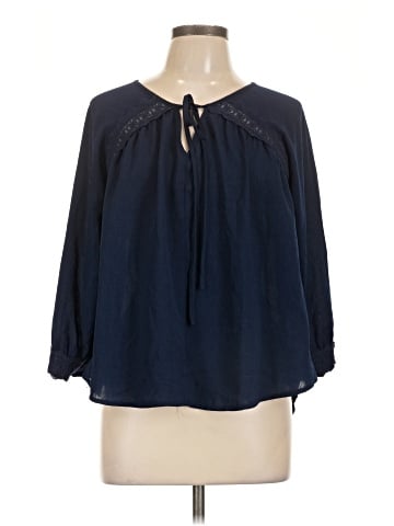 E&M Collection 3/4 Sleeve Blouse (view 1)
