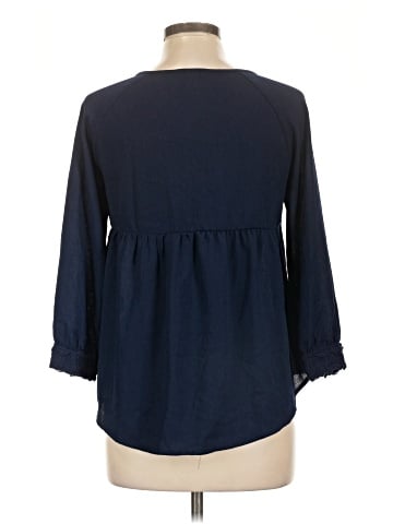 E&M Collection 3/4 Sleeve Blouse (view 2)