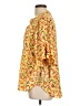 Vince Camuto 100% Polyester Yellow 3/4 Sleeve Blouse Size L - photo 5