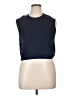 Cleobella 100% Cotton Blue Sweater Vest Size XL - photo 1
