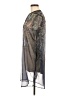 Assorted Brands 100% Polyester Metallic Gray Cocktail Dress Size M - photo 5