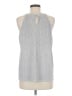Adrianna Papell Silver Sleeveless Blouse Size M - photo 2