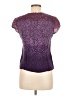 Unbranded Burgundy Purple Short Sleeve Top Size M (estimated) - photo 2
