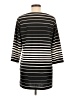 Coldwater Creek Stripes Black Casual Dress Size 8 - photo 2