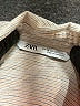 Zara 100% Cotton Ivory Sleeveless Button-Down Shirt Size XS - photo 7