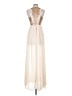 Esther 100% Polyester Ivory Cocktail Dress Size S - photo 2