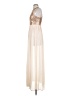 Esther 100% Polyester Ivory Cocktail Dress Size S - photo 5
