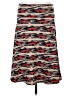 Lularoe Print Red Casual Skirt Size M - photo 1