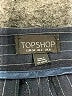 Topshop Stripes Blue Dress Pants Size 2 - photo 7