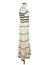 Unbranded 100% Polyester Chevron-herringbone Ivory Casual Dress Size XXS (estimated) - photo 4