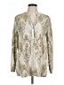 Chico's 100% Polyester Ivory Long Sleeve Blouse Size Lg (2) - photo 1
