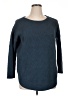 Lee 100% Cotton Chevron-herringbone Blue Pullover Sweater Size 1X - photo 1