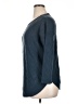 Lee 100% Cotton Chevron-herringbone Blue Pullover Sweater Size 1X - photo 5