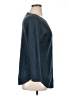 Lee 100% Cotton Chevron-herringbone Blue Pullover Sweater Size 1X - photo 4