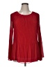 I.N. Studio Red Long Sleeve Blouse Size XL - photo 1