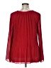 I.N. Studio Red Long Sleeve Blouse Size XL - photo 2