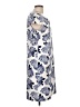 Connected Apparel Print Blue Cocktail Dress Size 10 (petite) - photo 4