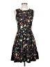 Gap Floral Black Cocktail Dress Size 0 - photo 1