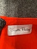 Brigitte Bailey Solid Orange Cocktail Dress Size XS - photo 7