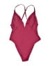 Fabletics Solid Burgundy One Piece Swimsuit Size S (estimated) - photo 1