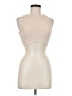 Shein 100% Polyester Ivory Tank Top Size 6 - photo 1