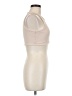 Shein 100% Polyester Ivory Tank Top Size 6 - photo 4