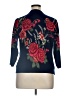C.D. Petites 100% Acrylic Floral Blue Pullover Sweater Size XL (petite) - photo 2