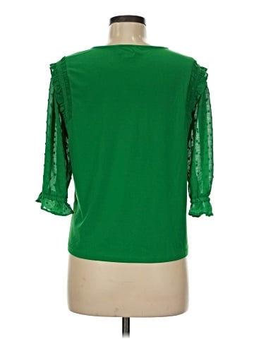 CeCe 3/4 Sleeve Top (view 2)