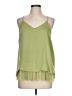 Unbranded 100% Polyester Green Sleeveless Top Size L - photo 1