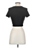 Shein Black Short Sleeve T-Shirt Size 4 - photo 2
