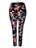 Pop Fit Floral Multi Color Blue Leggings Size 2X - photo 2