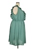 Unbranded 100% Polyester Teal Casual Dress Size XXL (estimated) - photo 4
