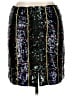 J. McLaughlin 100% Polyester Graphic Black Casual Skirt Size 14 - photo 2