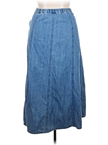 Classic Elements Denim Skirt (view 2)