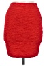 Unbranded Solid Red Casual Skirt Size M - photo 1