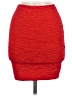 Unbranded Solid Red Casual Skirt Size M - photo 2