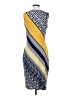 Evan Picone Graphic Yellow Cocktail Dress Size 4 - photo 2